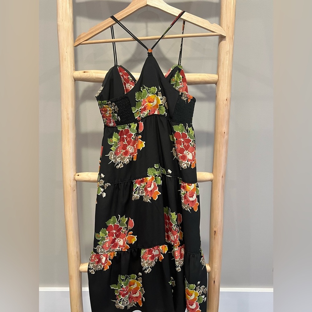 American Eagle 2 Cottagecore Floral Black Sundres… - image 2